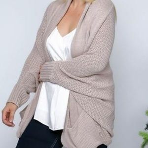 ❤️Plus size dolman sleeve cardigan